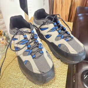 Apex Black and Blue Athletic Shoes